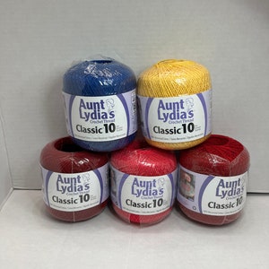 Aunt Lydia Crochet Thread Classic 10 Varg 