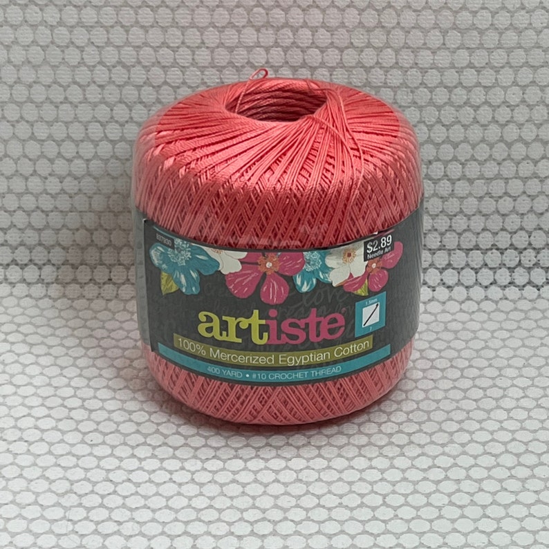 Artiste 100 Mercerized Egyptian Cotton Crochet Thread 10 Etsy