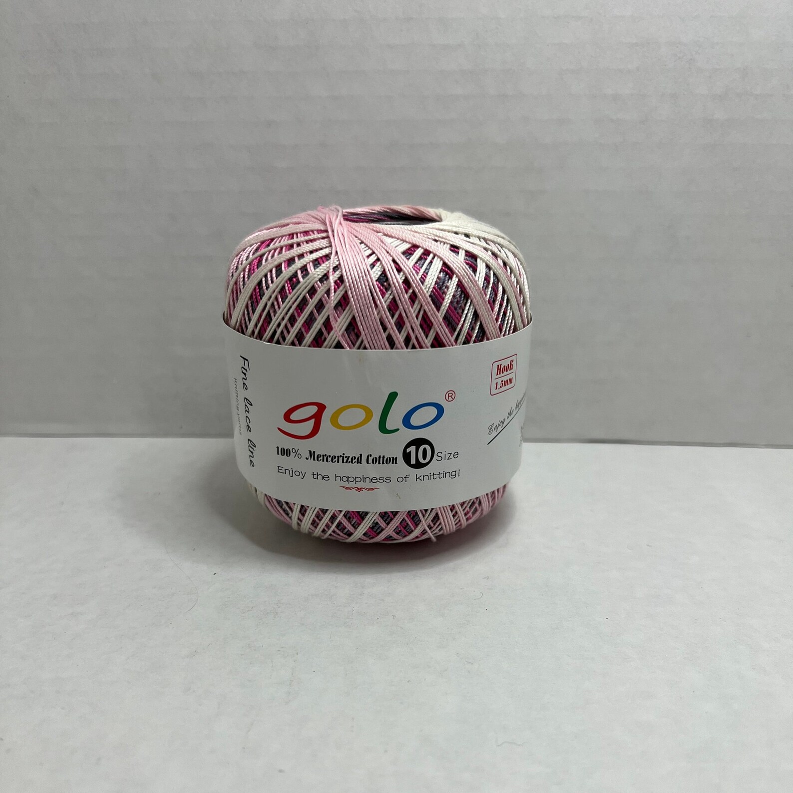Golo Variegated Cotton Crochet Thread Size 10 250 Yds Etsy