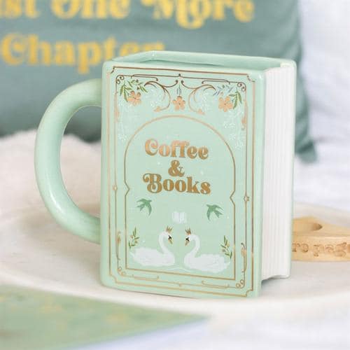 Discover Read Books Book Mug, Ceramic Novelty Book Lover Gift