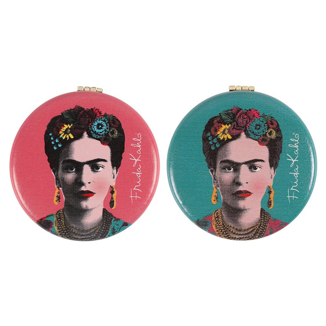 Frida Kahlo gift compact mirror Frida Kahlo lover compact | Etsy