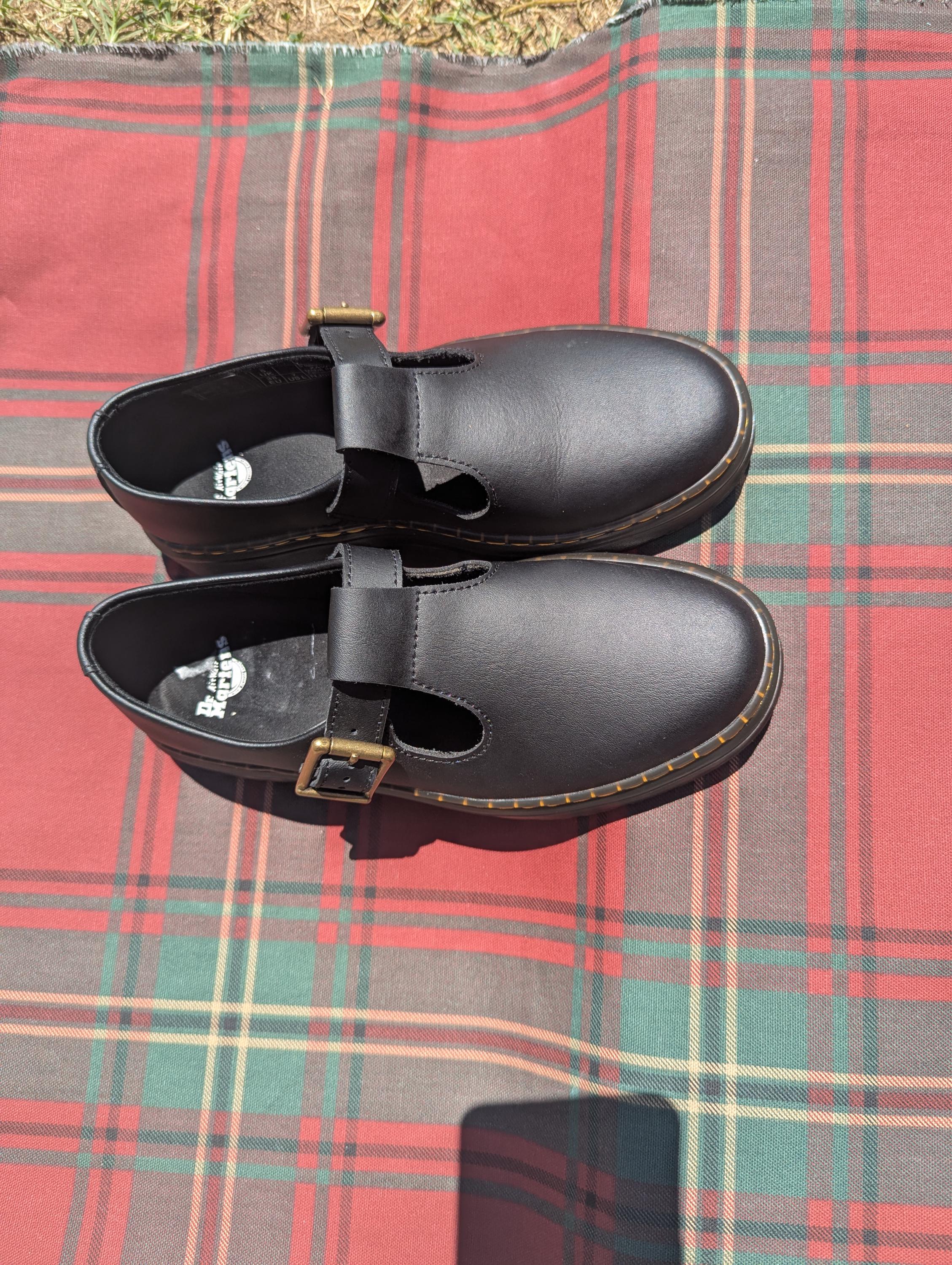 Dr.Martens Mary Jane UK7 5026 ドクターマーチン Junior 8065 Rainbow Mary Jane Shoes in Black | Dr. Martens