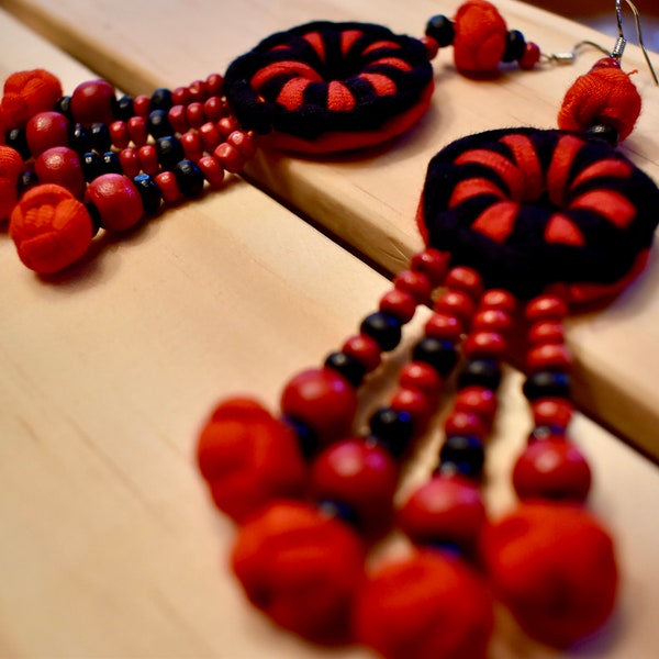 Handcrafted Chinese Miao style Earring