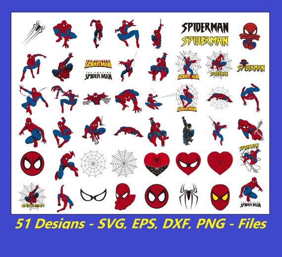 Download Spiderman Svg Spiderman Clipart Spiderman Vector Spiderman Etsy 3D SVG Files Ideas | SVG, Paper Crafts, SVG File