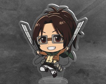 Acrylic Stand Figure Chibi - Attack on Titan (hangi Zoe) - Etsy