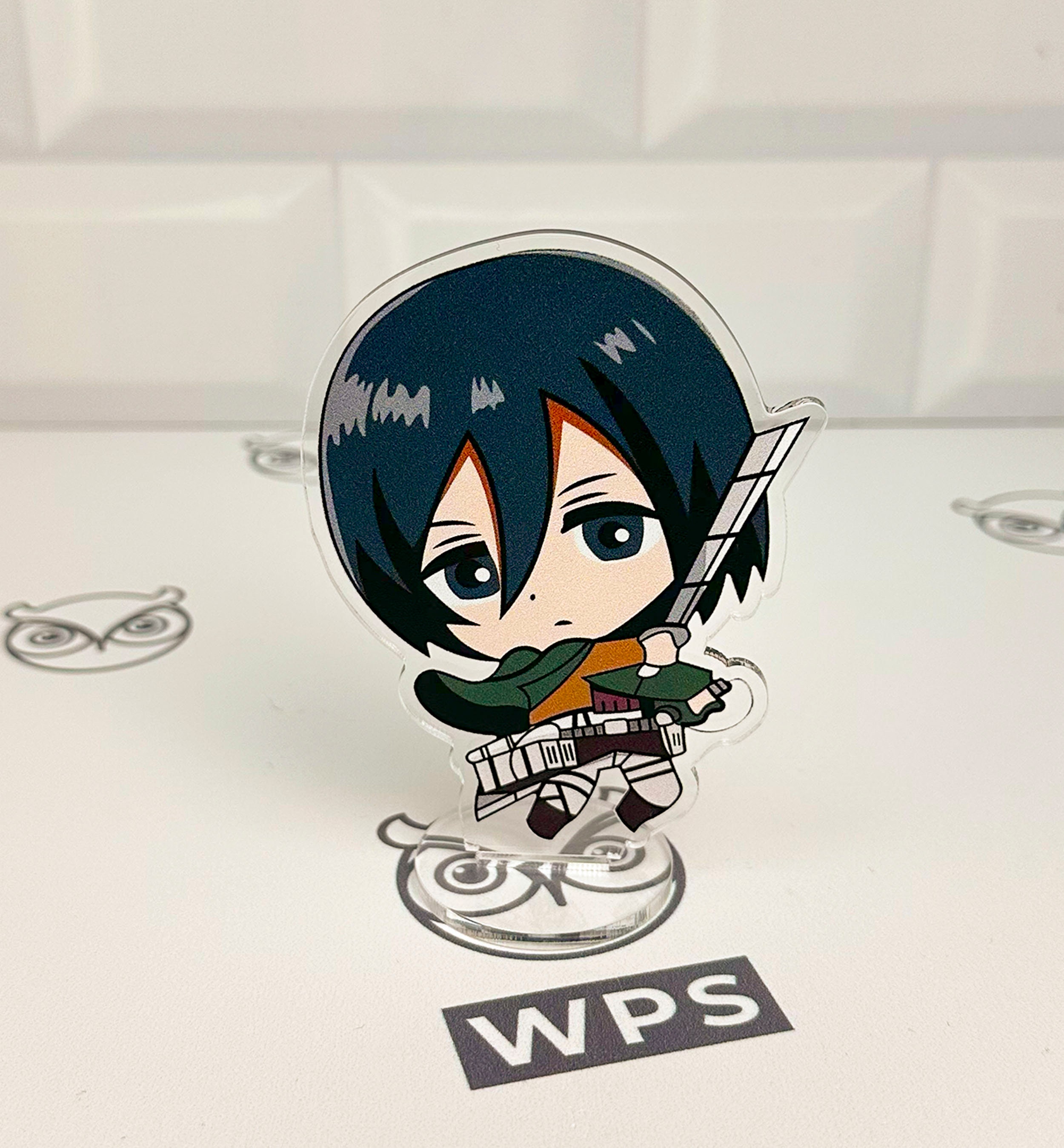 アクリルスタンドフィギュア Chibi 進撃の巨人（ミカサ・アッカーマン 
