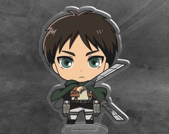 Acryl Figur Figur Chibi - Attack on Titan (Eren Yeager)