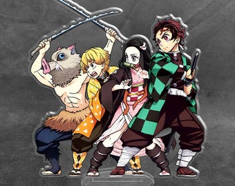 Anime Acrylic Stand figure: Demon Slayer 6.5 inch