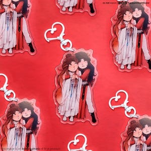 Hualian Acrylic Keychain | Xie Lian & Hua Cheng | TGCF - Heaven Official&#39;s Blessing | MXTX Danmei