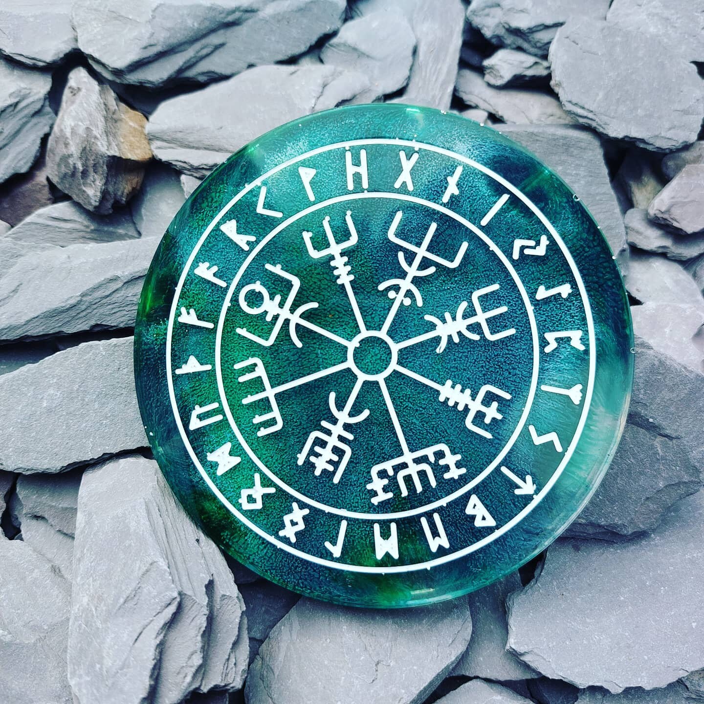 Small display divination board..rune board.. witchy pagan Etsy