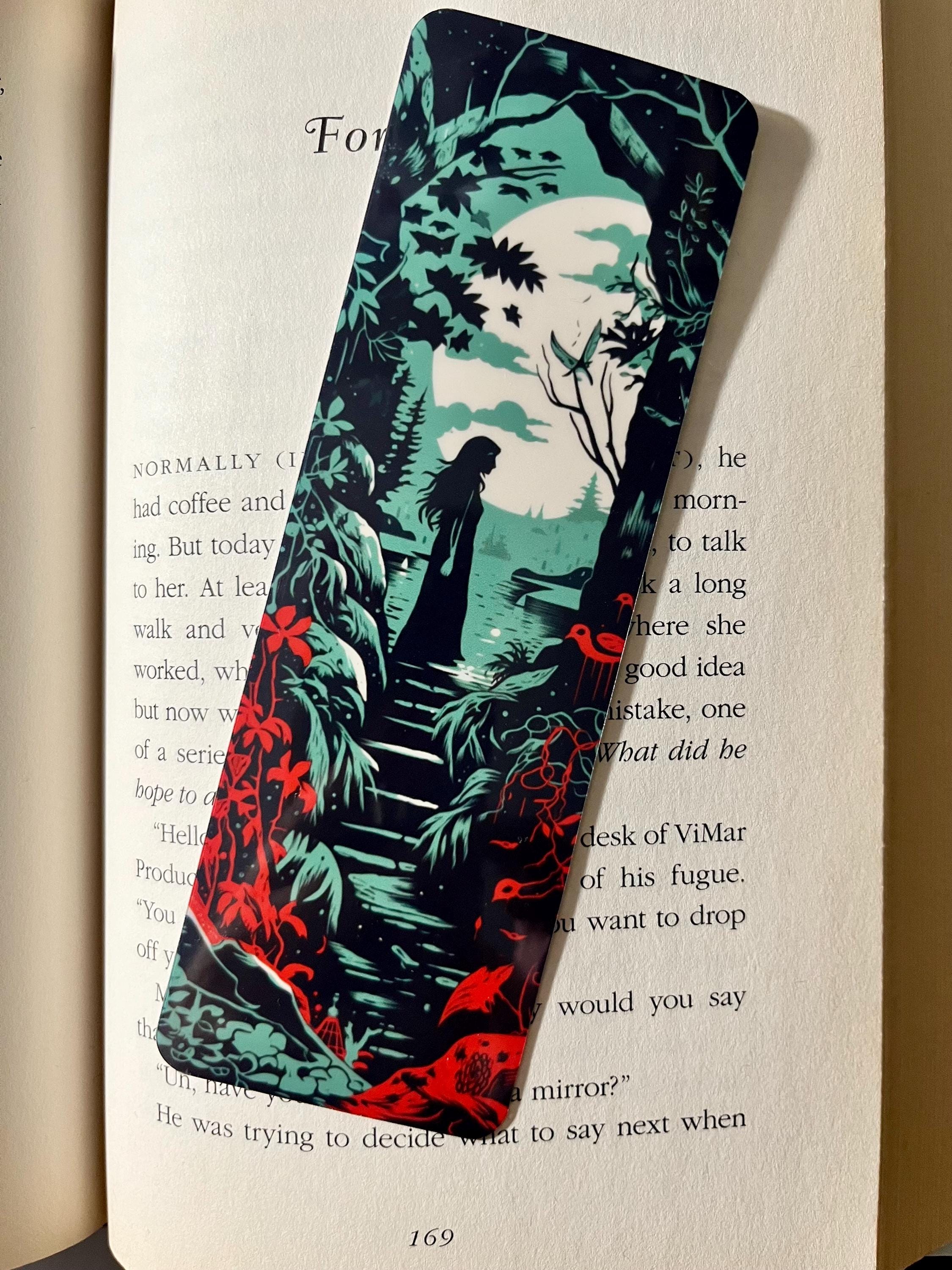 Gothic Fantasy Bookmarks: Horror Themed Laminated Bookmarks Set - Etsy