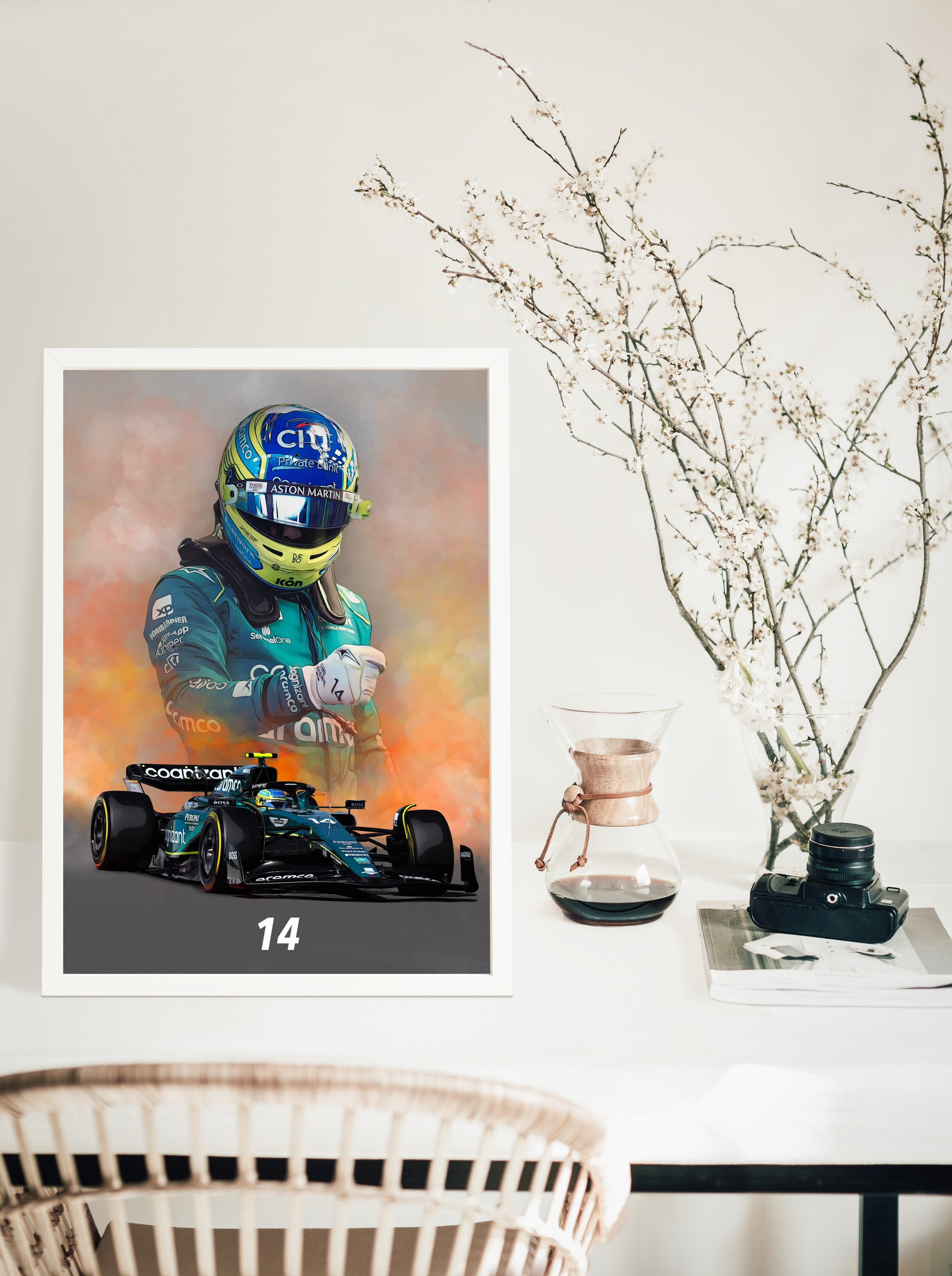 Fernando Alonso To Join Aston Martin Next Season 2023 Home Decor Poster  Canvas - REVER LAVIE