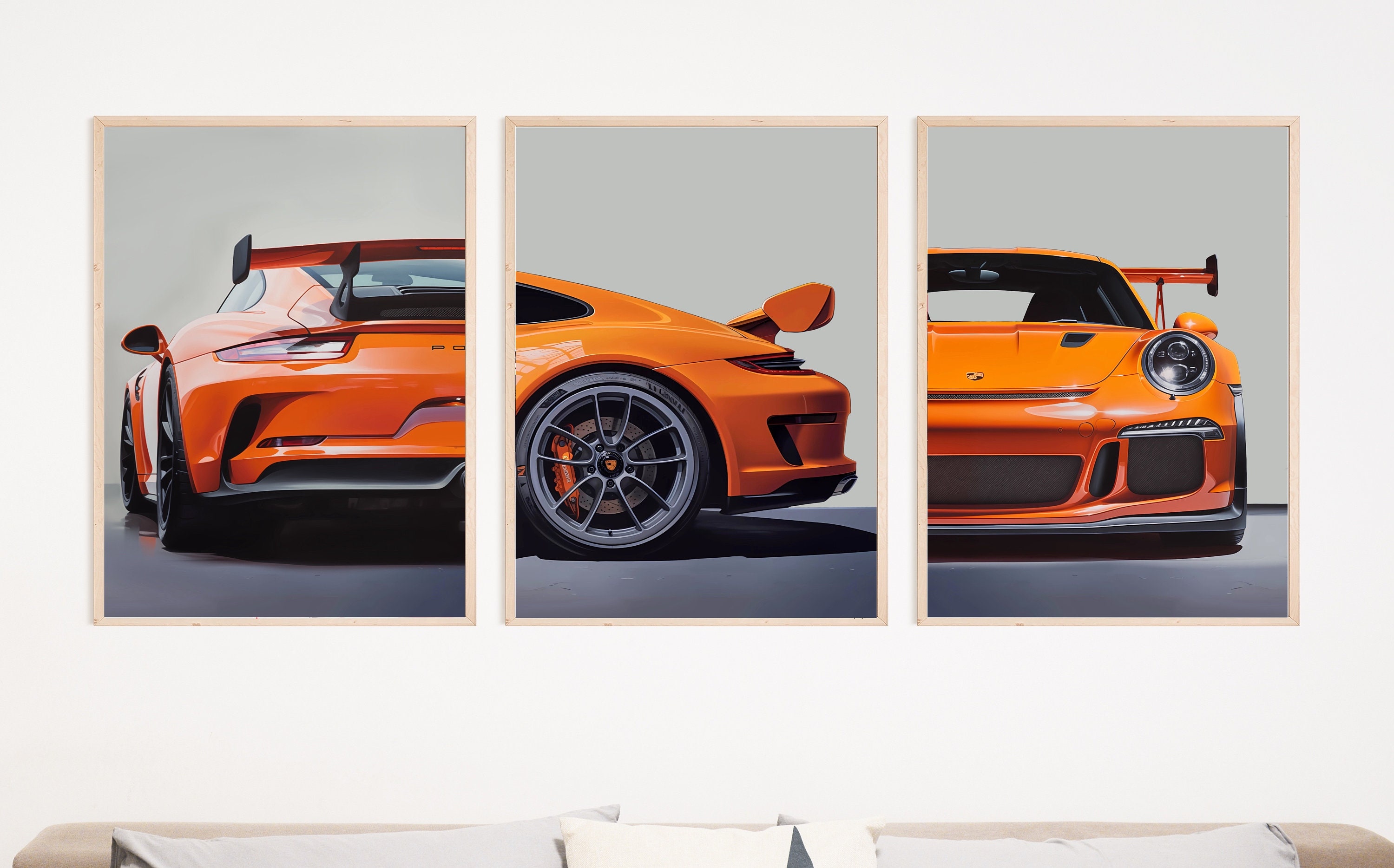 Set of 3 Porsche 911 GT3 Poster Print, Porsche Poster, 911 Print, Car  Poster, Supercar Poster, Porsche Wall Art, Car Wall Art - Etsy