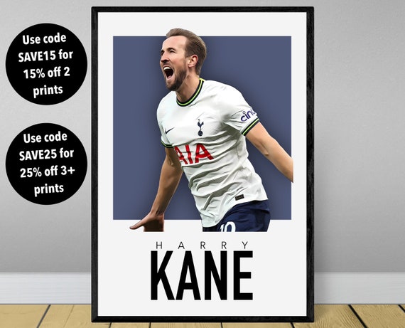 Poster, Quadro Tottenham Hotspur FC - Kane em