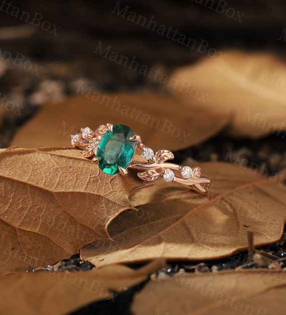 oval emerald engagement colombian emerald ring for sale