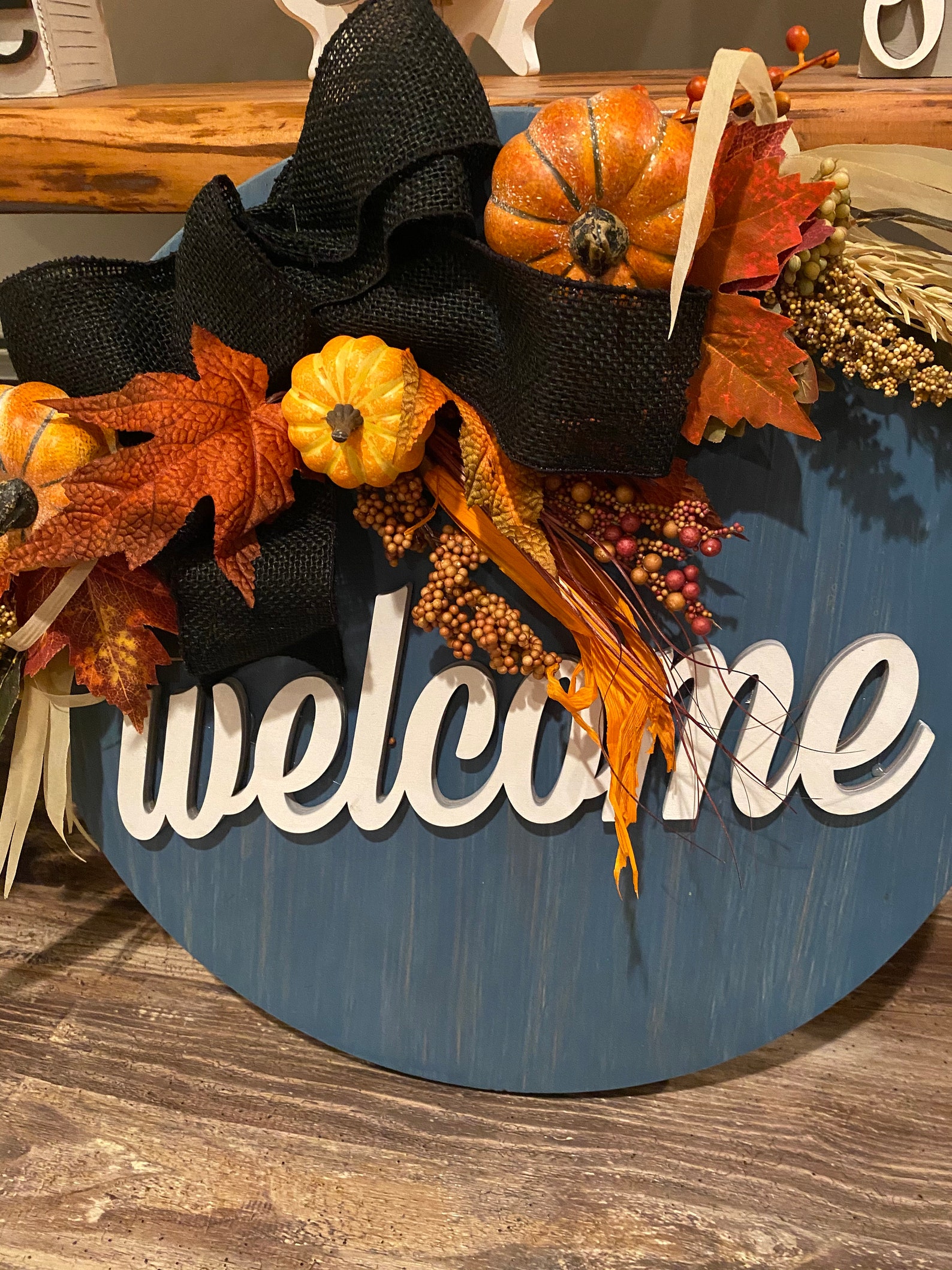 Front door hanger/ front door decor Etsy