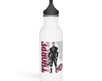 NDN All-Star #1 - Jim Thorpe Stainless Steel Water Bottle