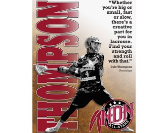 NDN All-Star #47 Lyle Thompson Poster