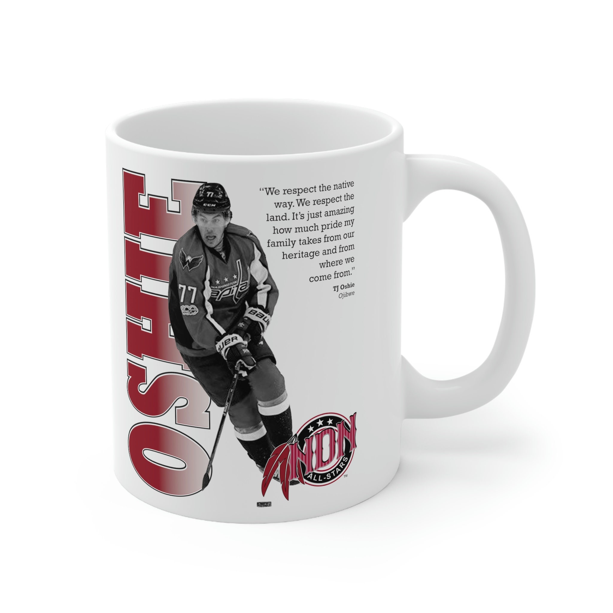  500 LEVEL T.J. Oshie Shirt - Washington Hockey Raglan Tee -  T.J. Oshie Stripes : Sports & Outdoors