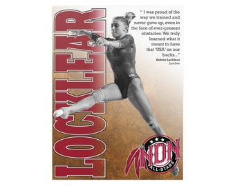 NDN All-Star #34 Ashton Locklear Poster