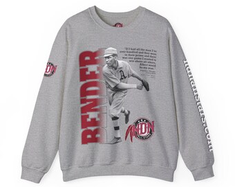 NDN All-Star # 5 Charles Bender Sweatshirt mit Rundhalsausschnitt