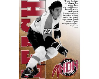 NDN All-Star #58 - Reggie Leach Poster