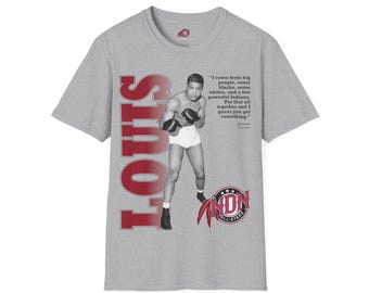 NDN All-Star #170 Joe Louis Męska dopasowana koszulka z krótkim rękawem