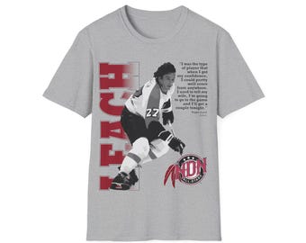 NDN All Star #58 Reggie Leach Men's Fitted Short Sleeve Tee