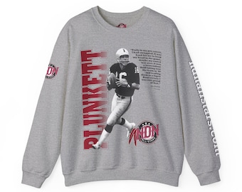 NDN All-Star # 14 Jim Plunkett Sweatshirt mit Rundhalsausschnitt