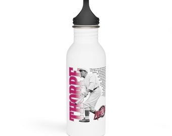 NDN All-Star #16 - Jim Thorpe Stainless Steel Water Bottle