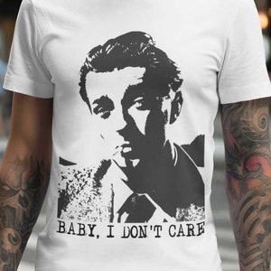 Robert Mitchum, One Of The Movie Stars from The Golden Age Hollywood. With A Line From The Film Noir &#39;Out Of The Past&#39; Old Hollywood Classic
