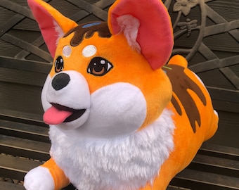 Corg-éclair Dessert Dog corgi eclair plushie