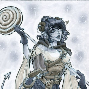 Jester fan art Mighty Nein large print