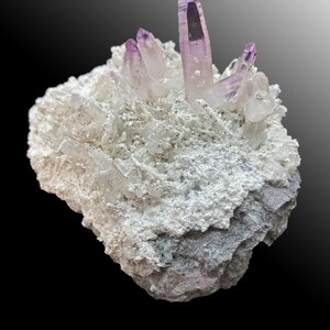 Quartz Var: Amethyst Piedra Parada, Tatatila Municipality, Veracruz Mexico 7.5cm MX03