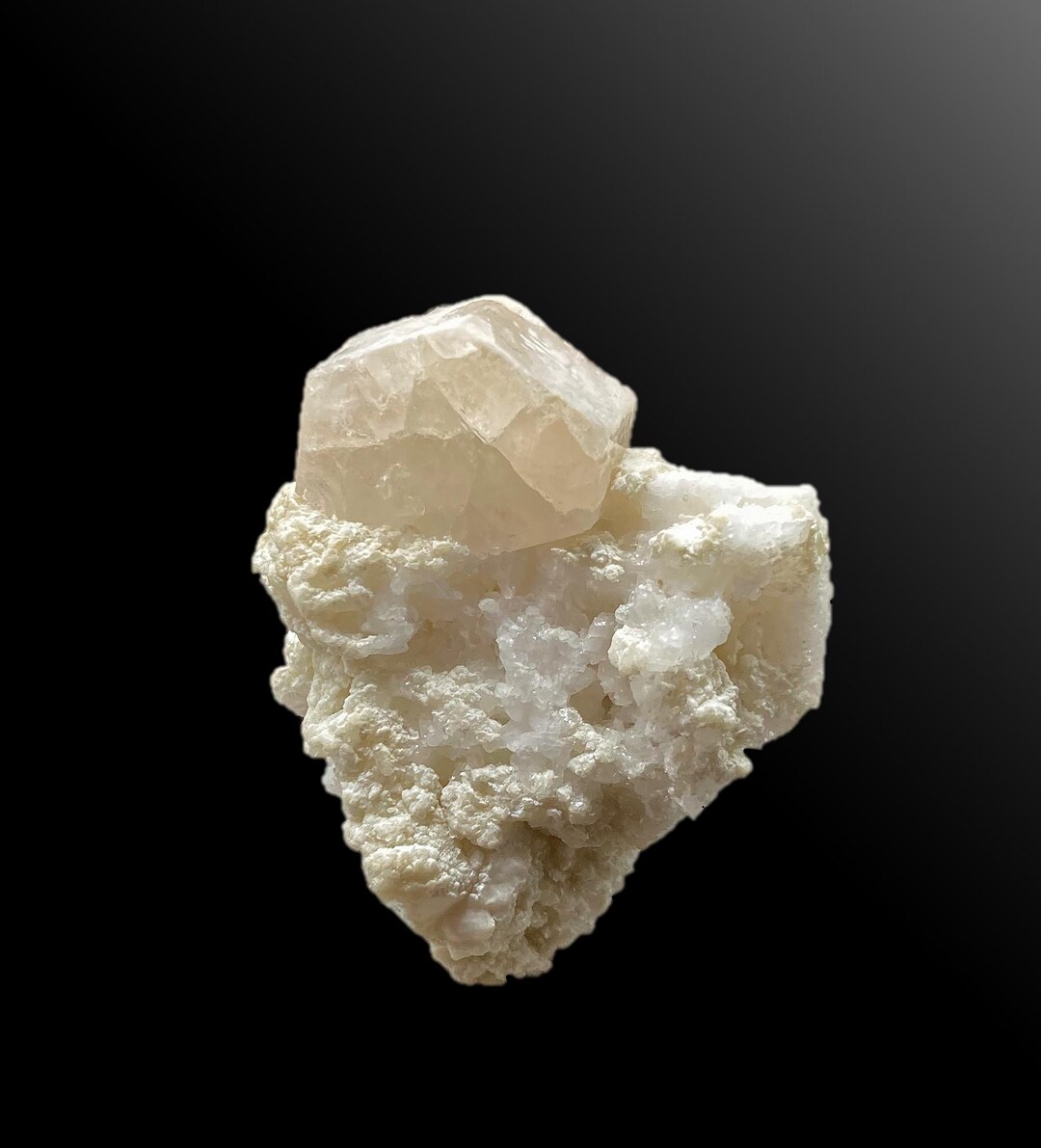 Pink Fluorapatite (UV Fluorescent) on Albite Shigar District Pakistan ...