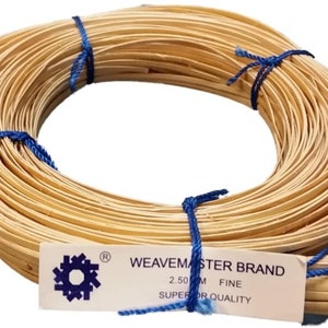 Coil of Strand Cane 270' with Binder Strip. Choose your size 2mm/2.25mm/2.5mm/2.75mm/3mm