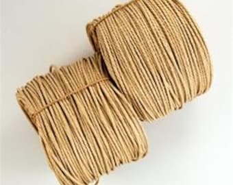 Laced or Unlaced Danish Cord 3 Ply, Denmark Weave, Seating Material for Chair & Furniture Crafting, 1 Continuous Length of Cord. No Splices.