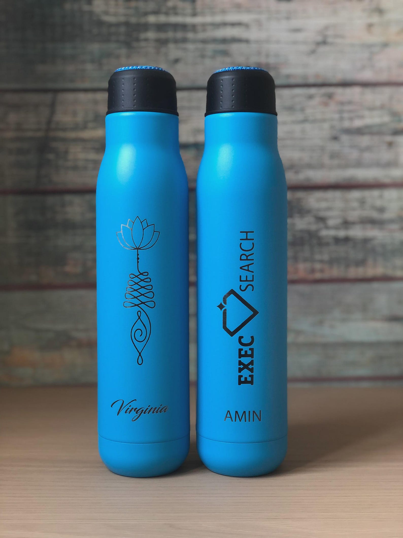 Personalized Water Bottle 750ml – Custom Insulated Stainless Steel ...
