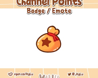 Animal Crossing Bells Badge/Emote for Twitch/Discord (Digital Download)