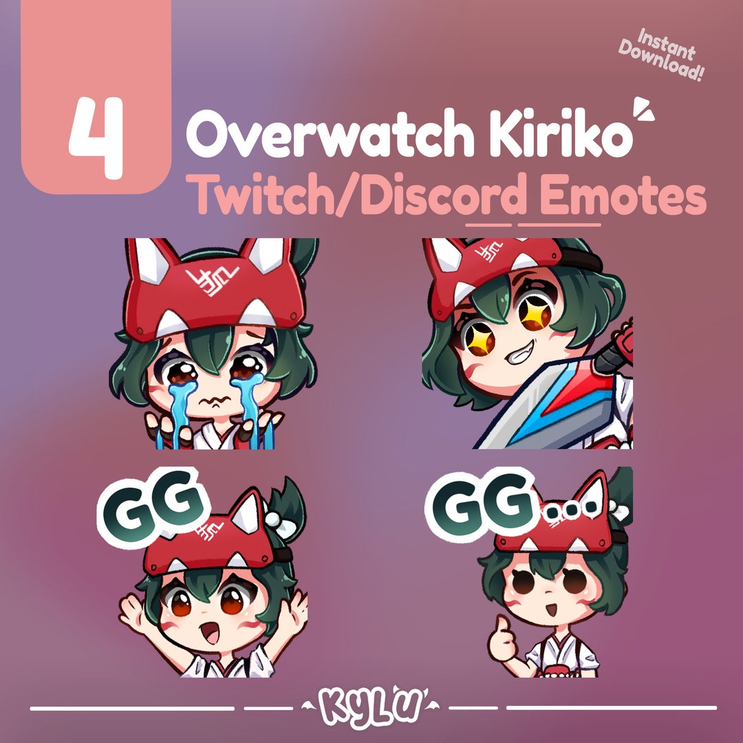 ILLARI OVERWATCH Emote: Discord Emotes / Twitch (Instant Download