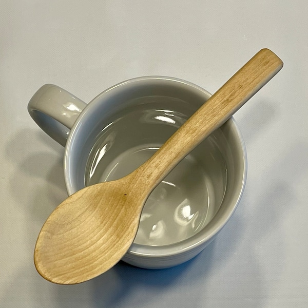 Hand Carved Teaspoon