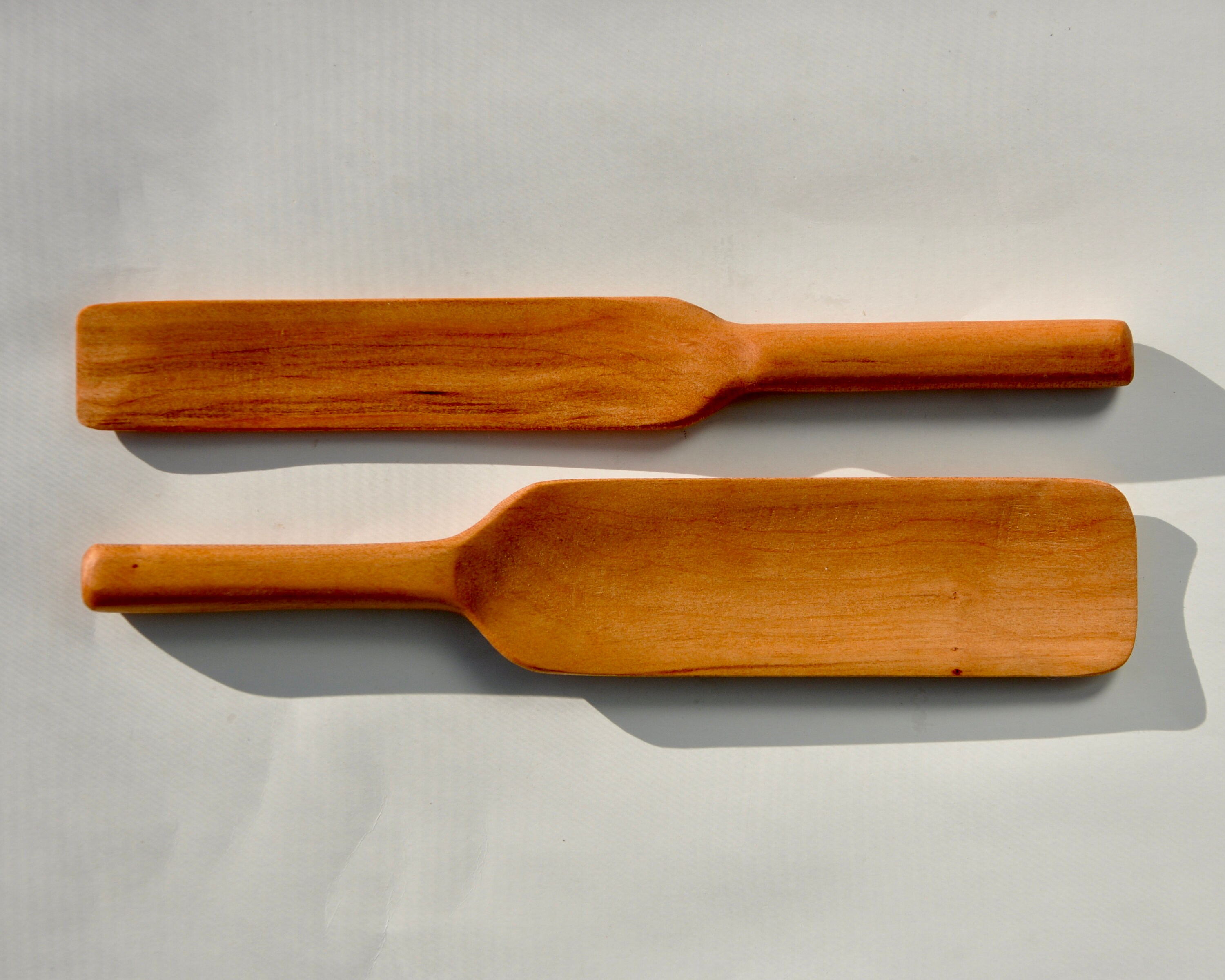 Hand Carved Wooden Spurtle Set | Etsy