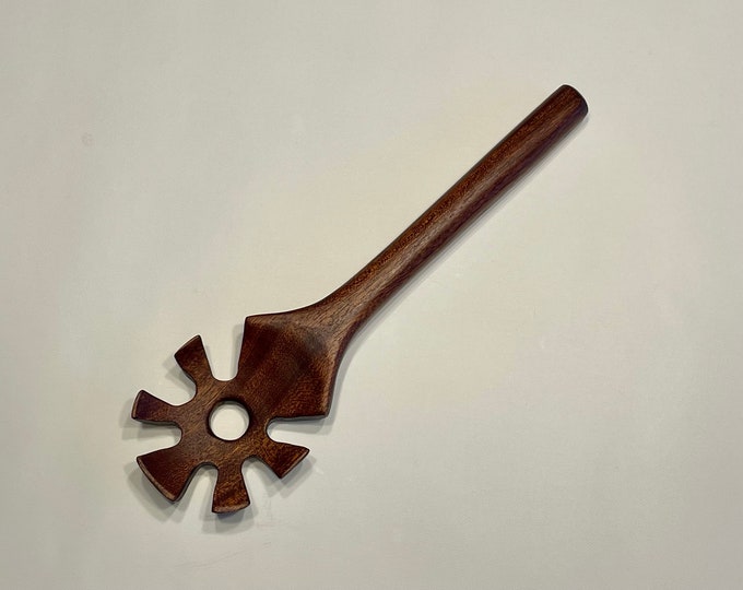 Hand Carved Pasta Server