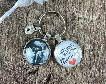 personalised baby keyring