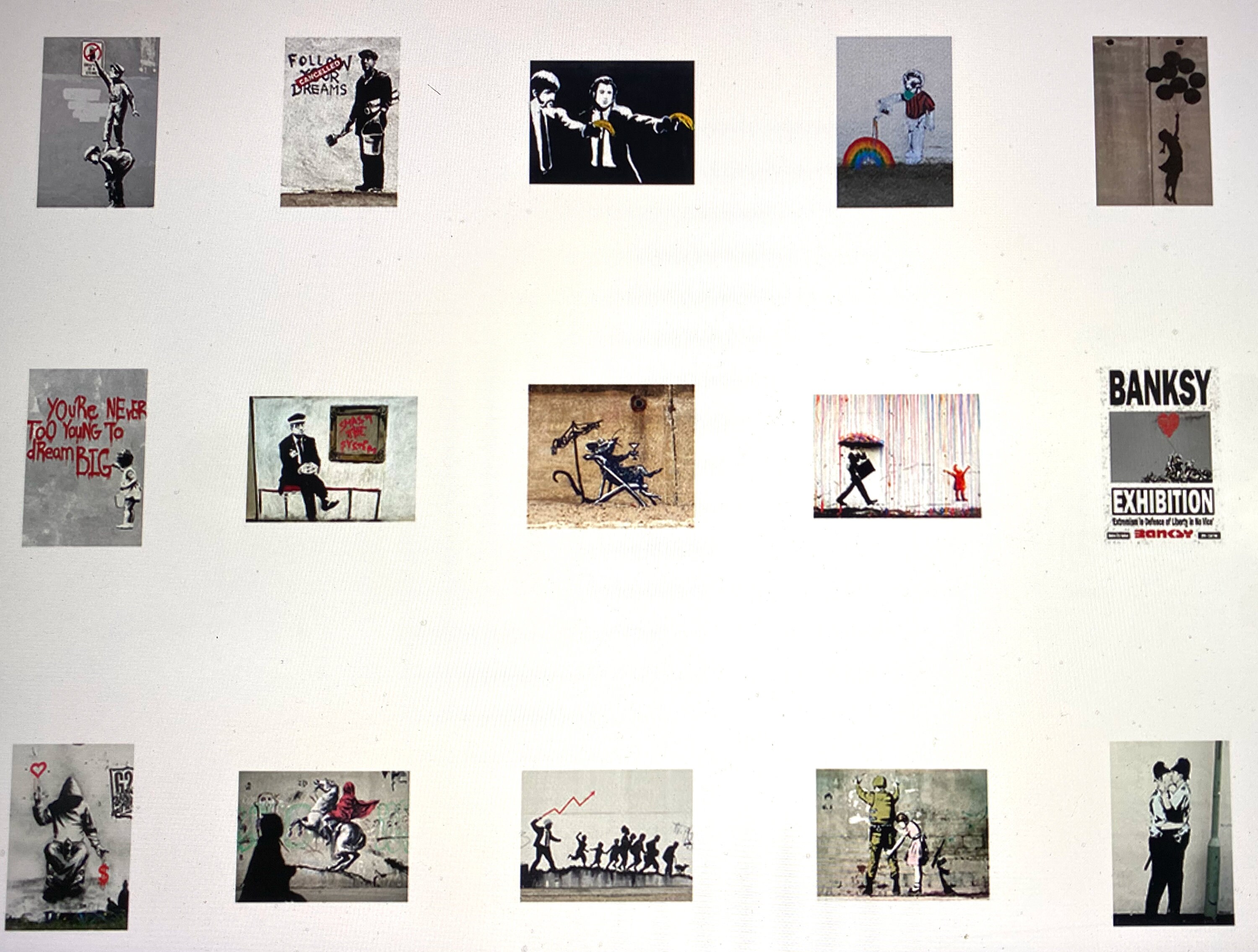 Banksy Stickers Sticker Pack 25 or 50 Etsy