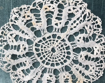 Vintage Crochet Cotton Doilies