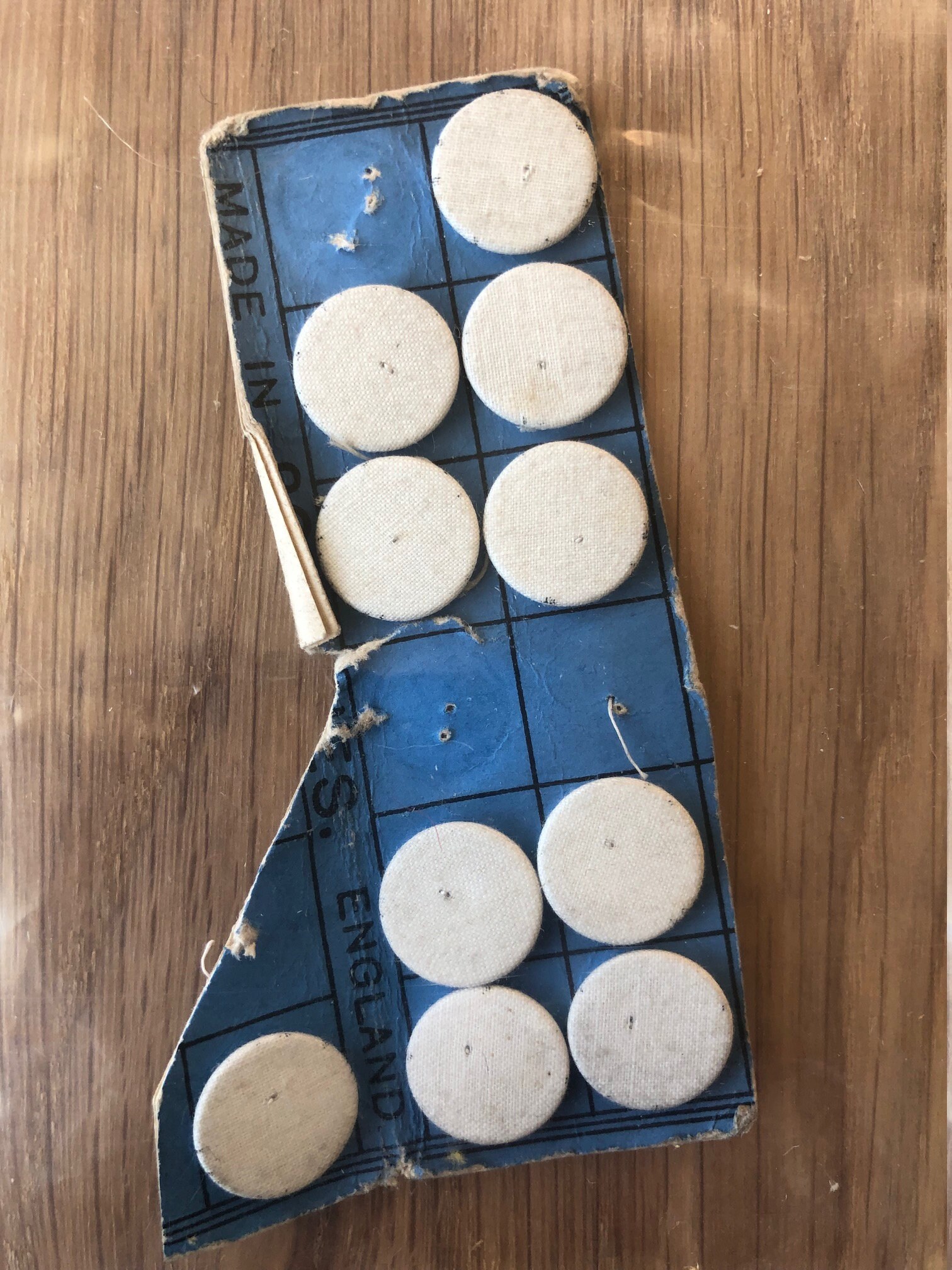 Vintage Linen Buttons Etsy