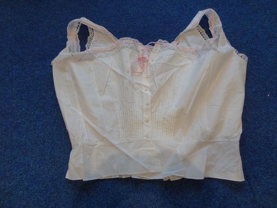 Victorian corset cover or camisole