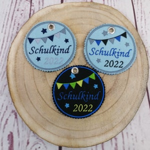 School child 2024, pendant for school cone, button, pennant chain