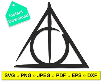 Download Deathly Hallows Svg Etsy